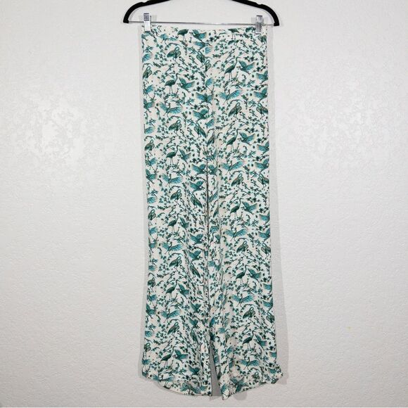 Onia x‎ Anthropologie Green Crane Forest Mila Pants Size XS - Picture 3 of 8